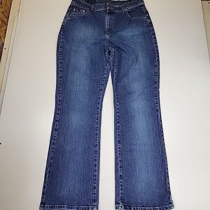 Vintage Blu Jeans Y2K Mens Size 32 Wide Leg Light Wash Straight Leg Five Pockets